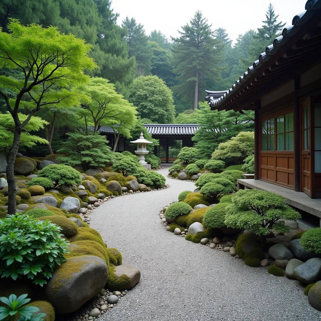 A Serene Japanese Garden