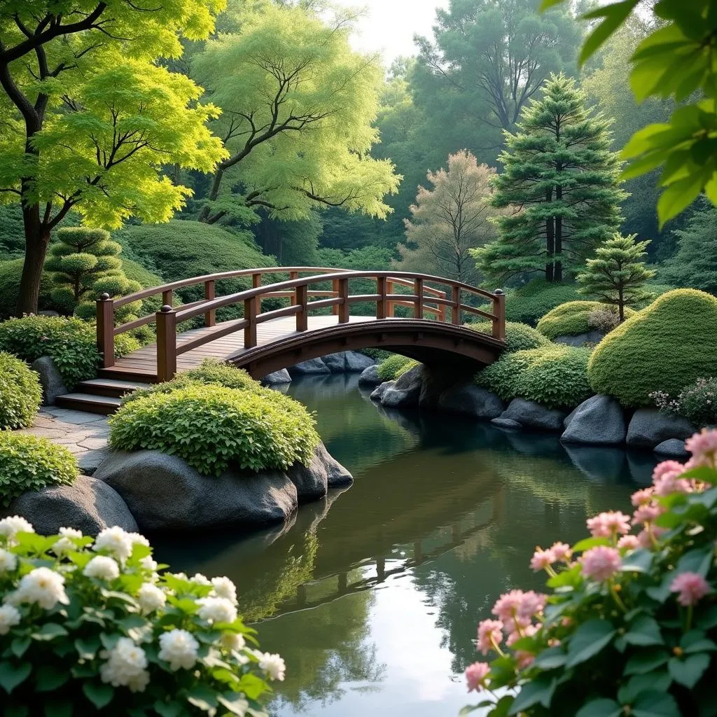 Serene Japanese Garden