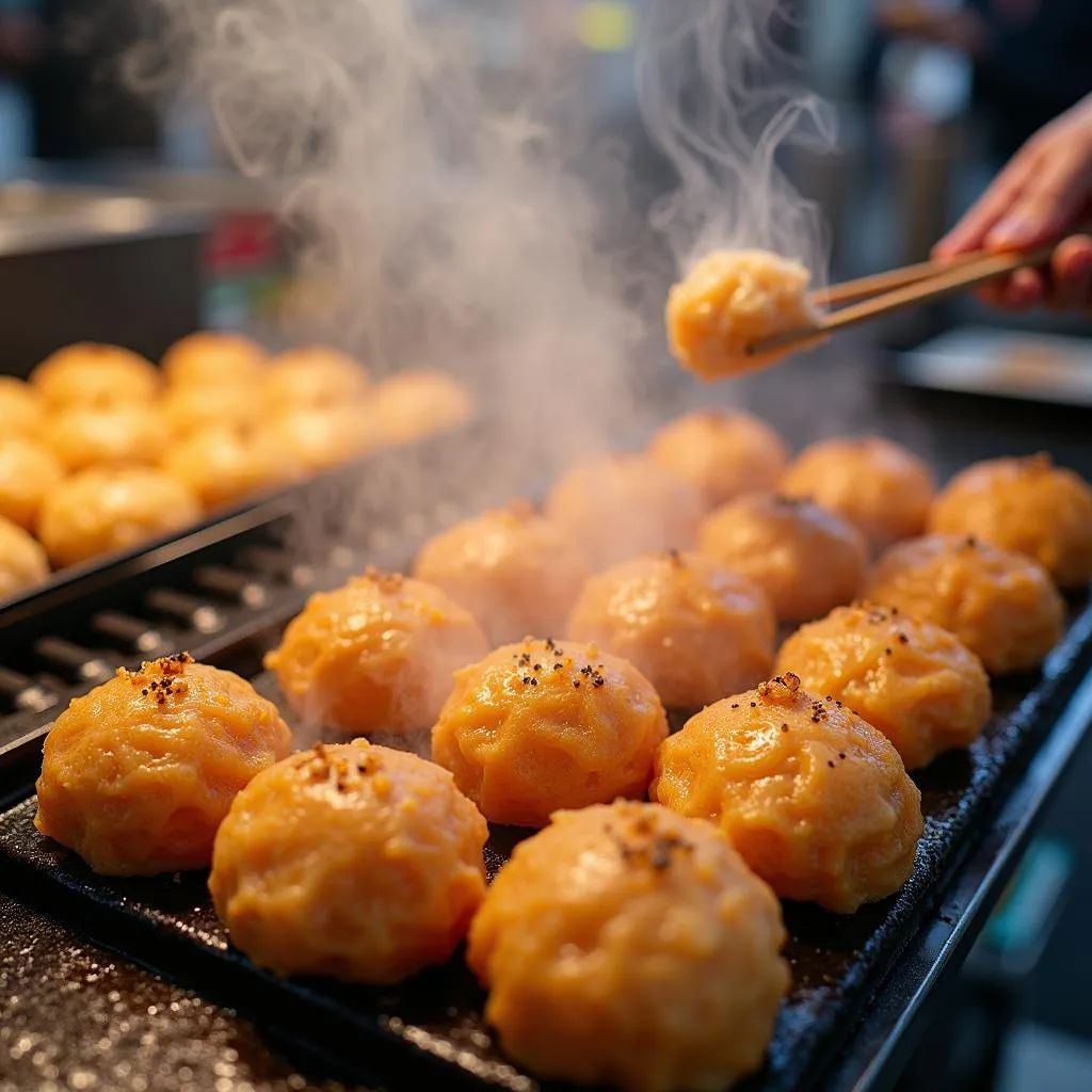 Delicious Street Food in Osaka