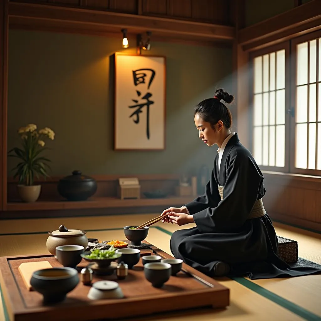 Traditional Japanese Tea Ceremony Demonstration