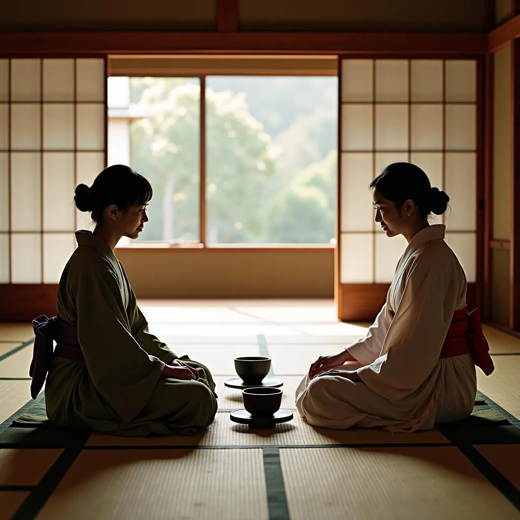 Traditional Japanese Tea Ceremony in Kyoto