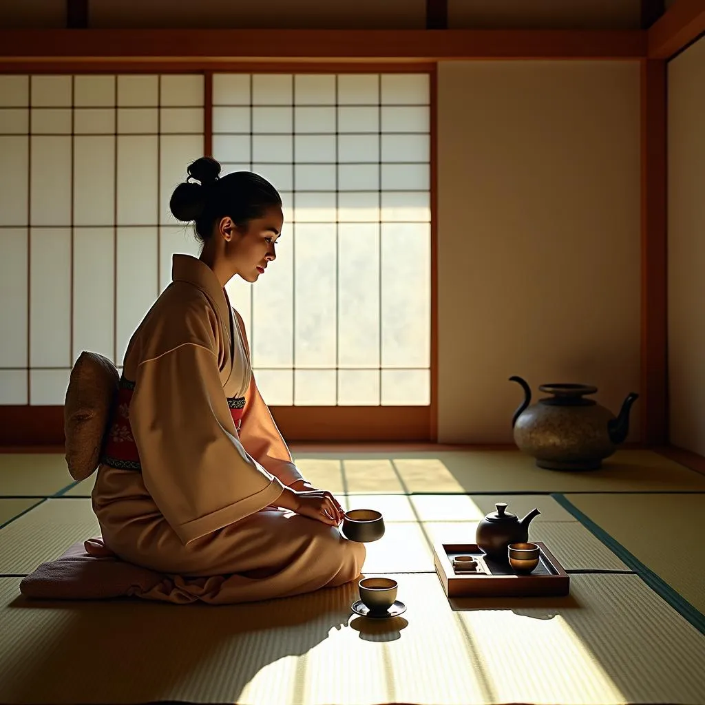 Traditional Japanese Tea Ceremony in Kyoto