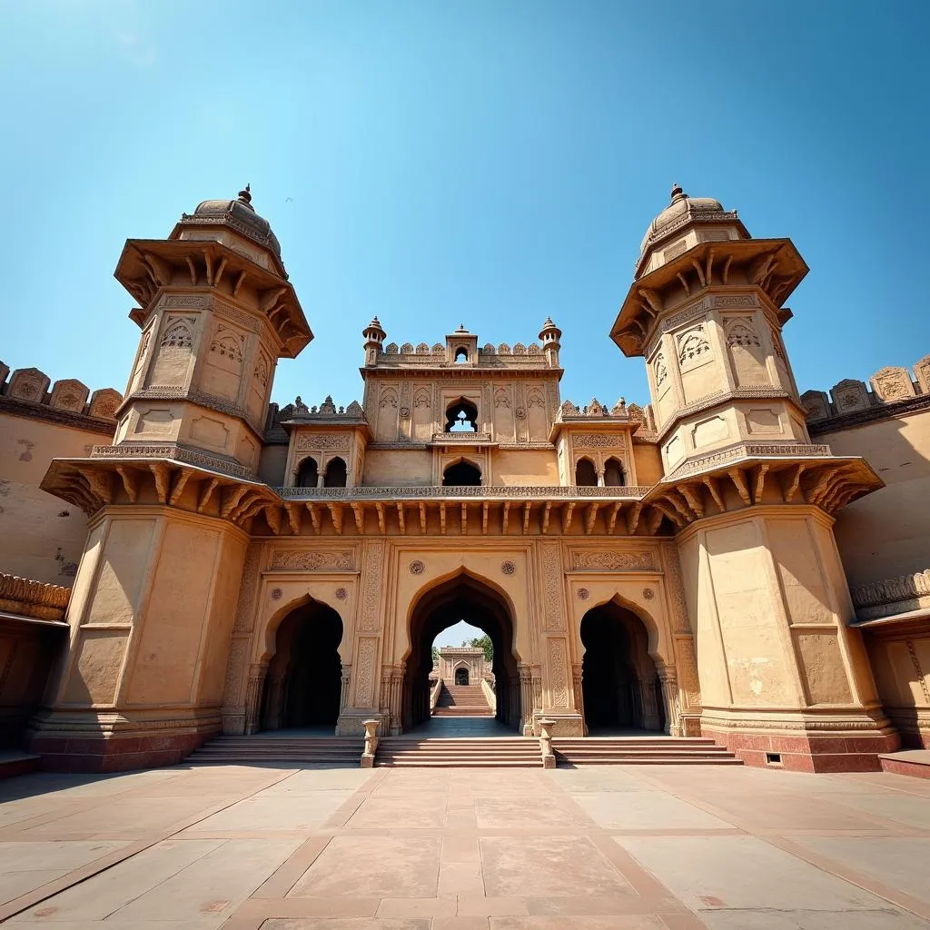 Junagarh Fort in Bikaner, India