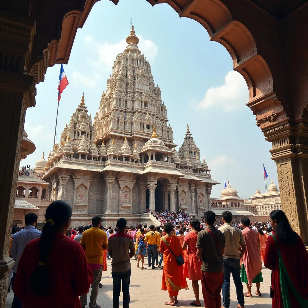 Intricate Jyotirlinga Temple Architecture