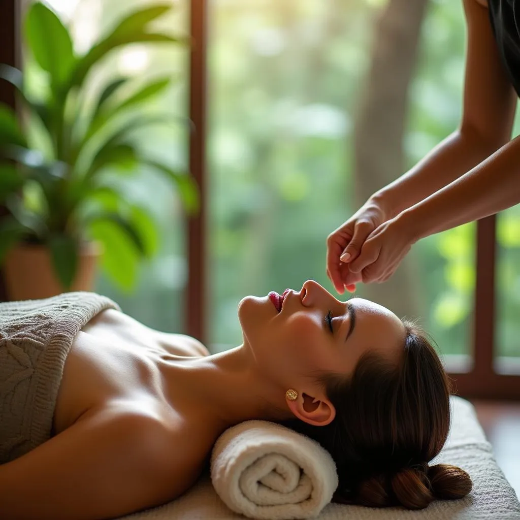 Ayurvedic spa treatment in Kerala