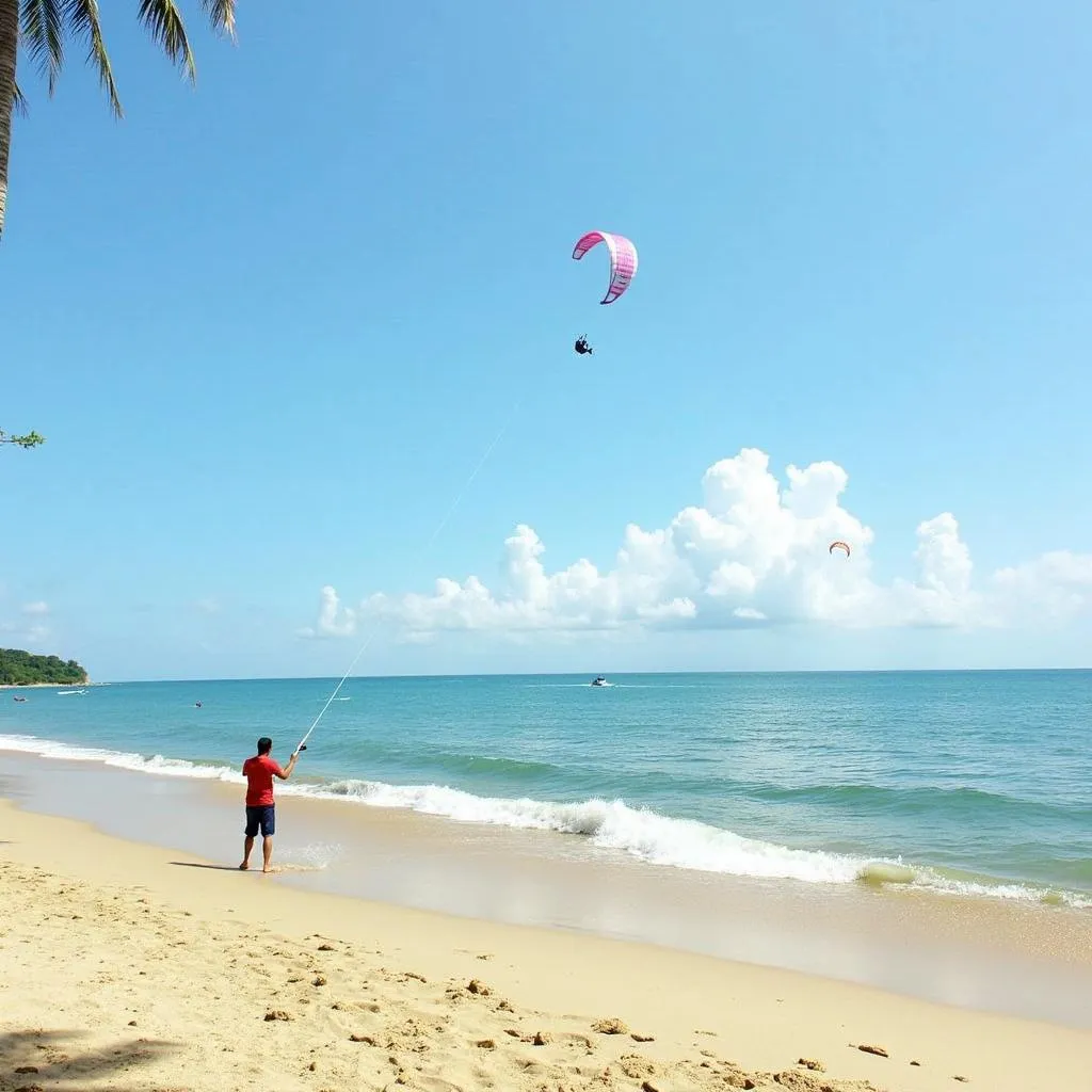 Relaxing on Kerala's Beaches