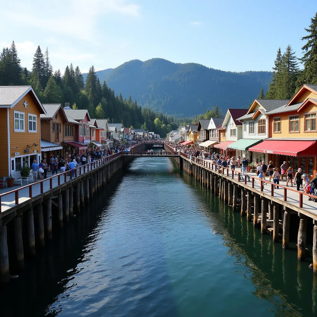 Ketchikan Creek Street Boardwalk