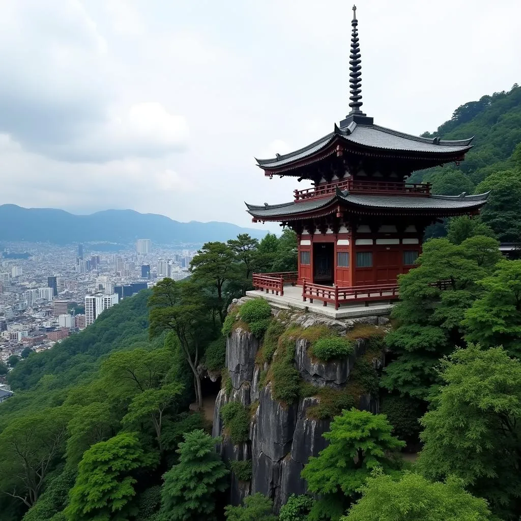 Kiyomizu-dera Temple in Kyoto