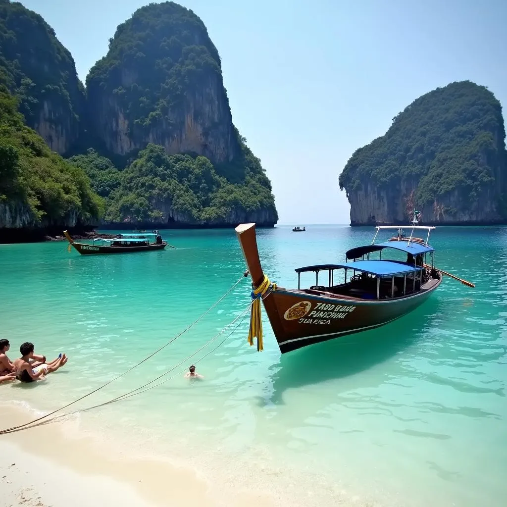 Koh Poda island Krabi Thailand