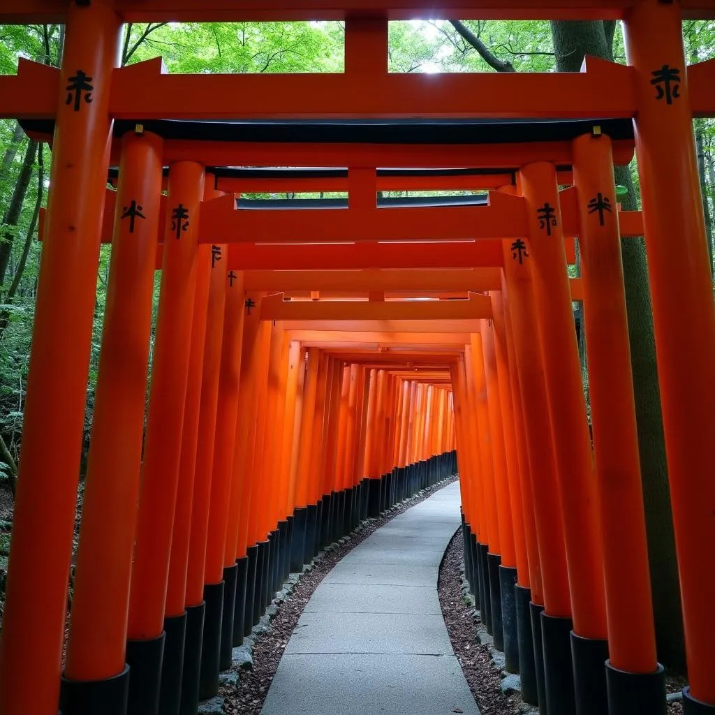 Fushimi Inari Shrine in Kyoto