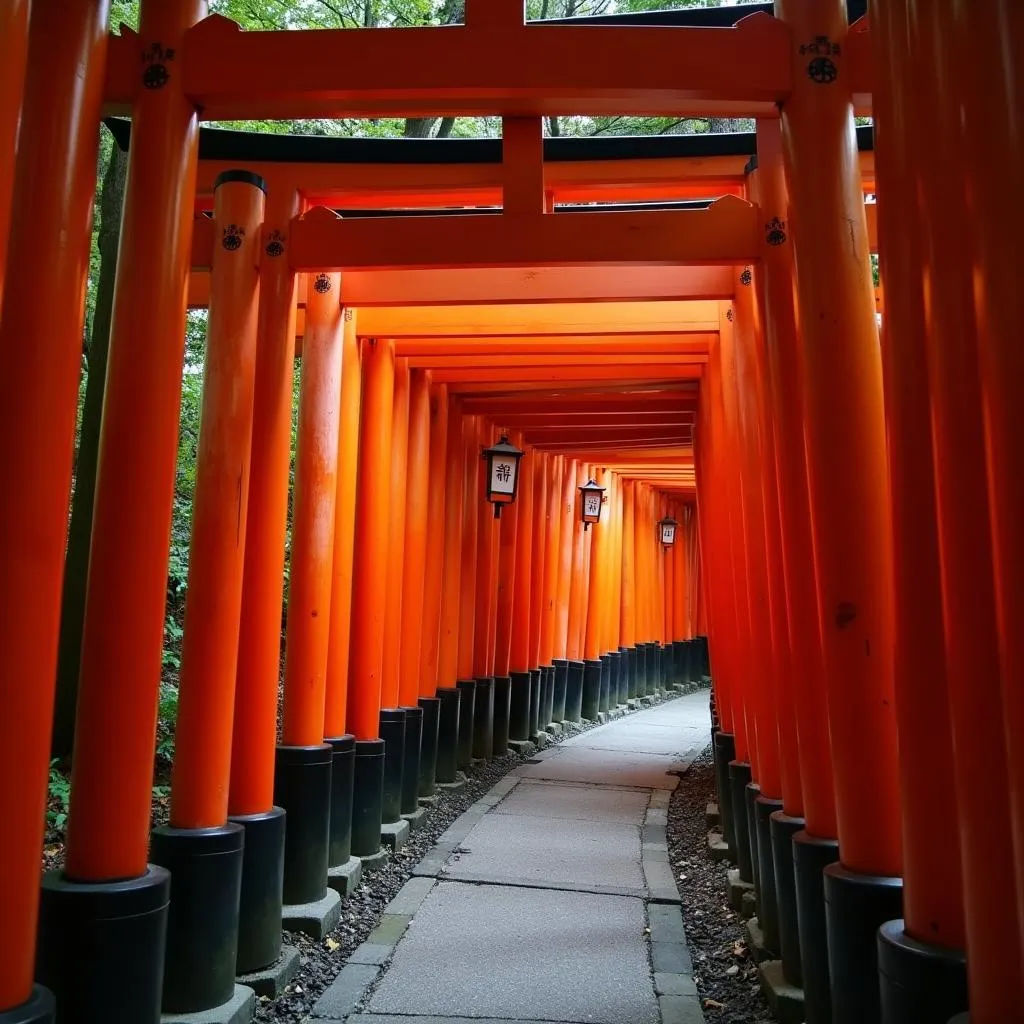 Fushimi Inari Shrine in Kyoto