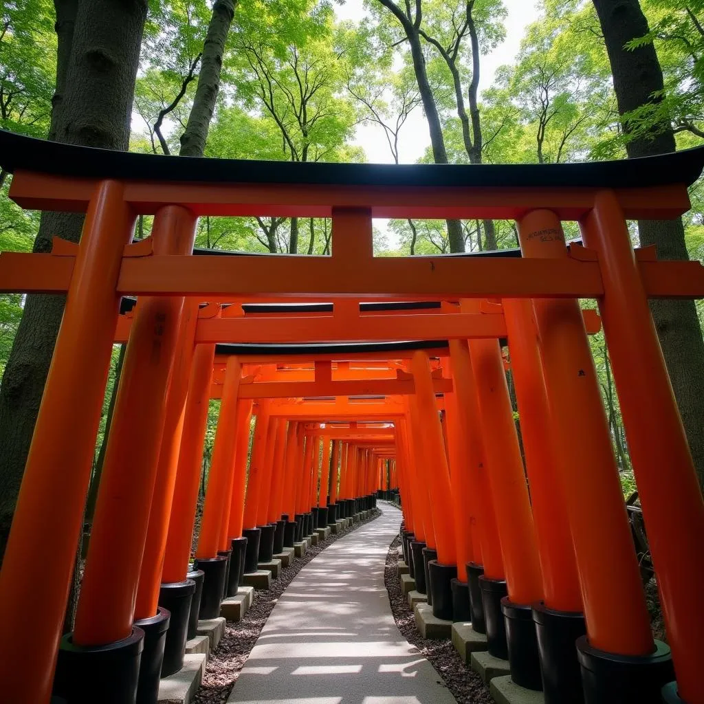 Fushimi Inari Shrine in Kyoto