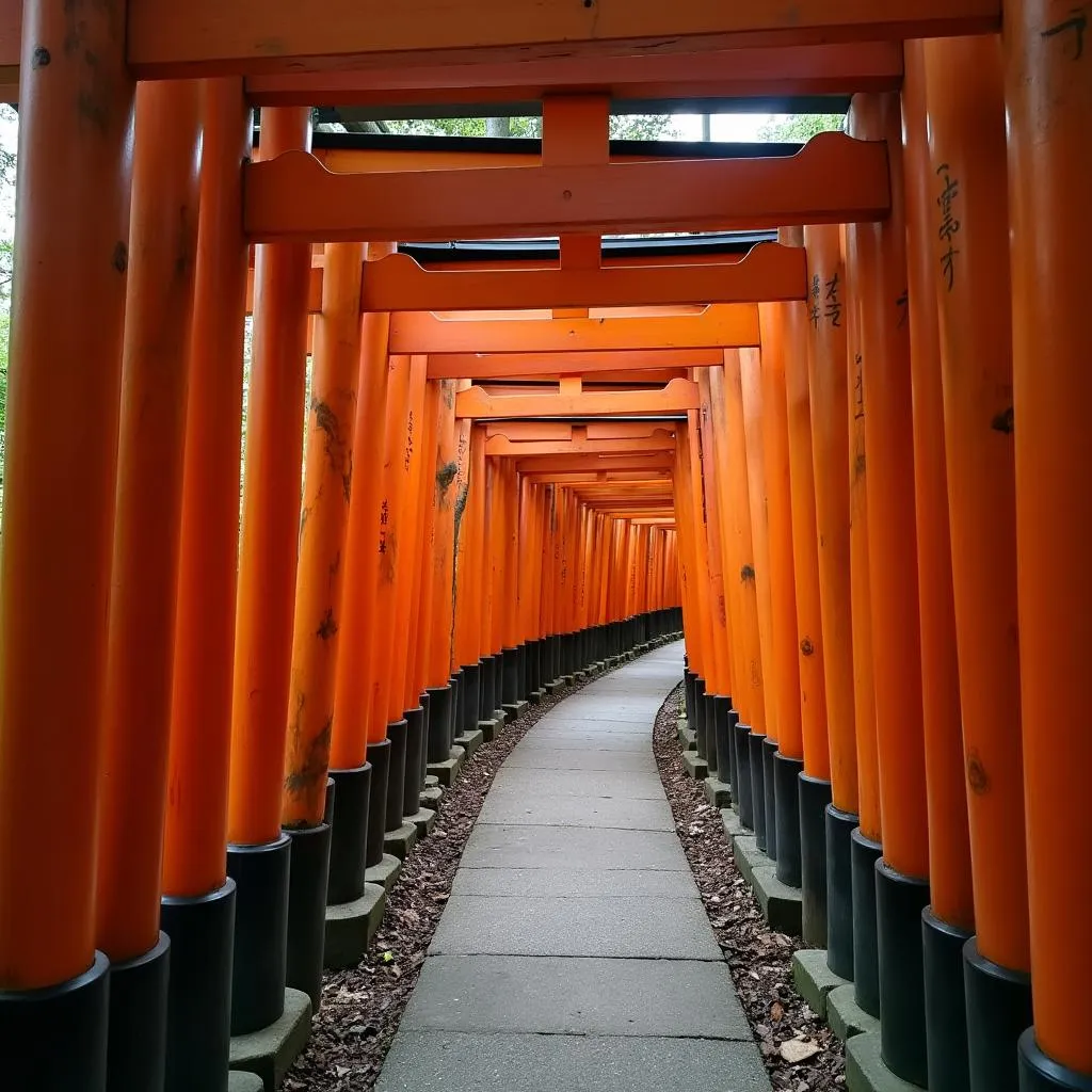 Fushimi Inari Shrine in Kyoto