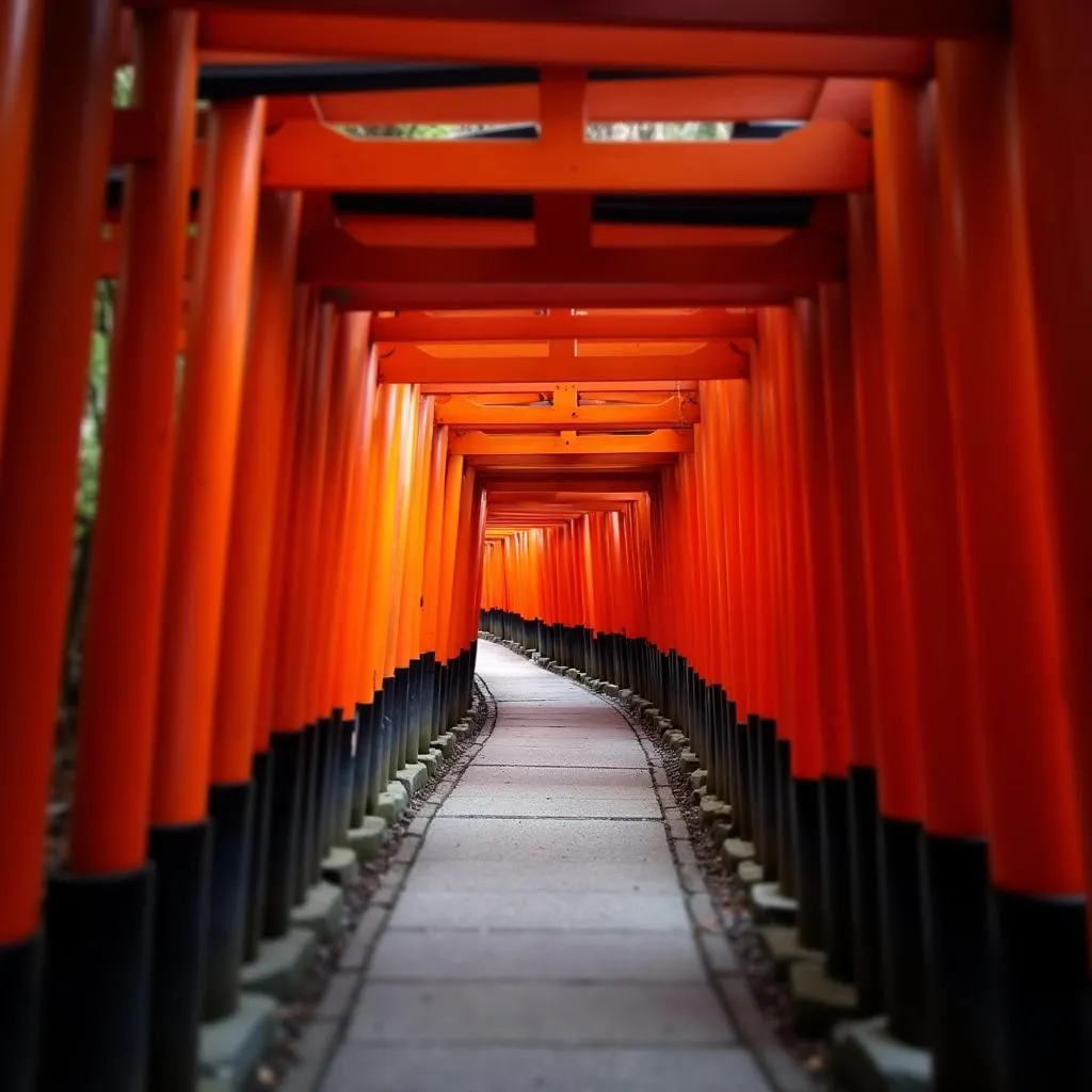 Fushimi Inari Shrine in Kyoto