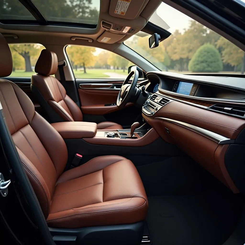 Luxurious Interior of a 1995 Lexus GS300 Touring Edition