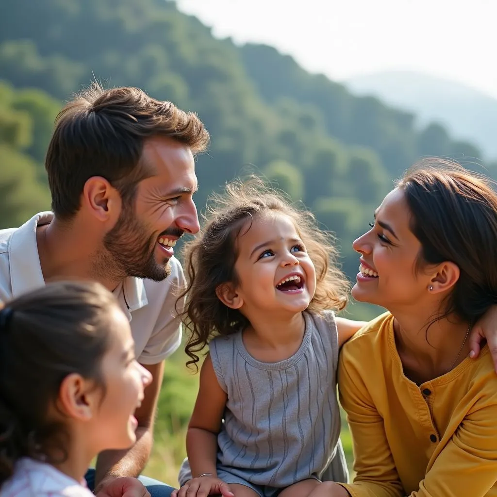 Family enjoying Lonavala Khandala Mahabaleshwar Tour