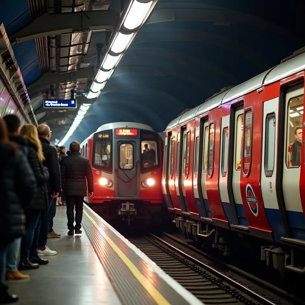 London Underground Tube Station