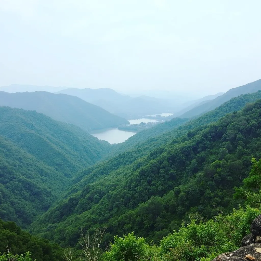 Scenic View of Mahabaleshwar Hill Station