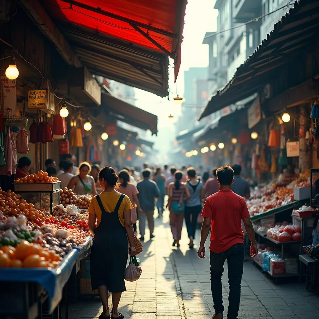 Bargain hunting and experiencing the lively atmosphere of Divisoria Market in Manila