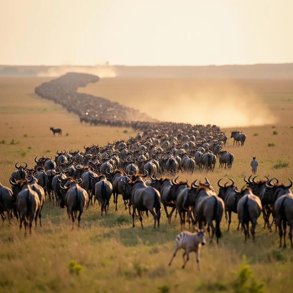 Masai Mara Safari Tour: Wildebeest Migration