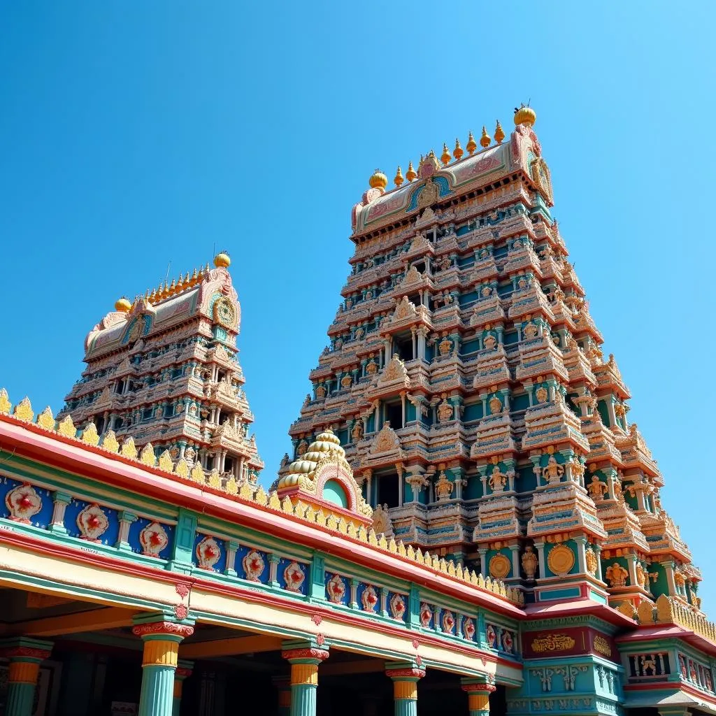 Meenakshi Amman Temple in Madurai, India