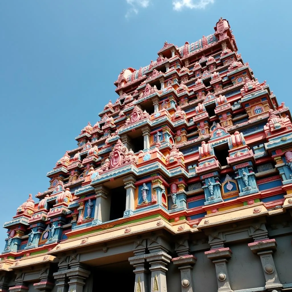 Meenakshi Amman Temple in Madurai, India