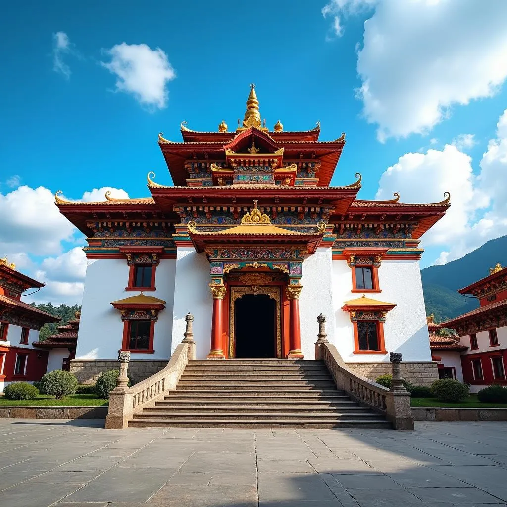 The magnificent Mindrolling Monastery in Dehradun