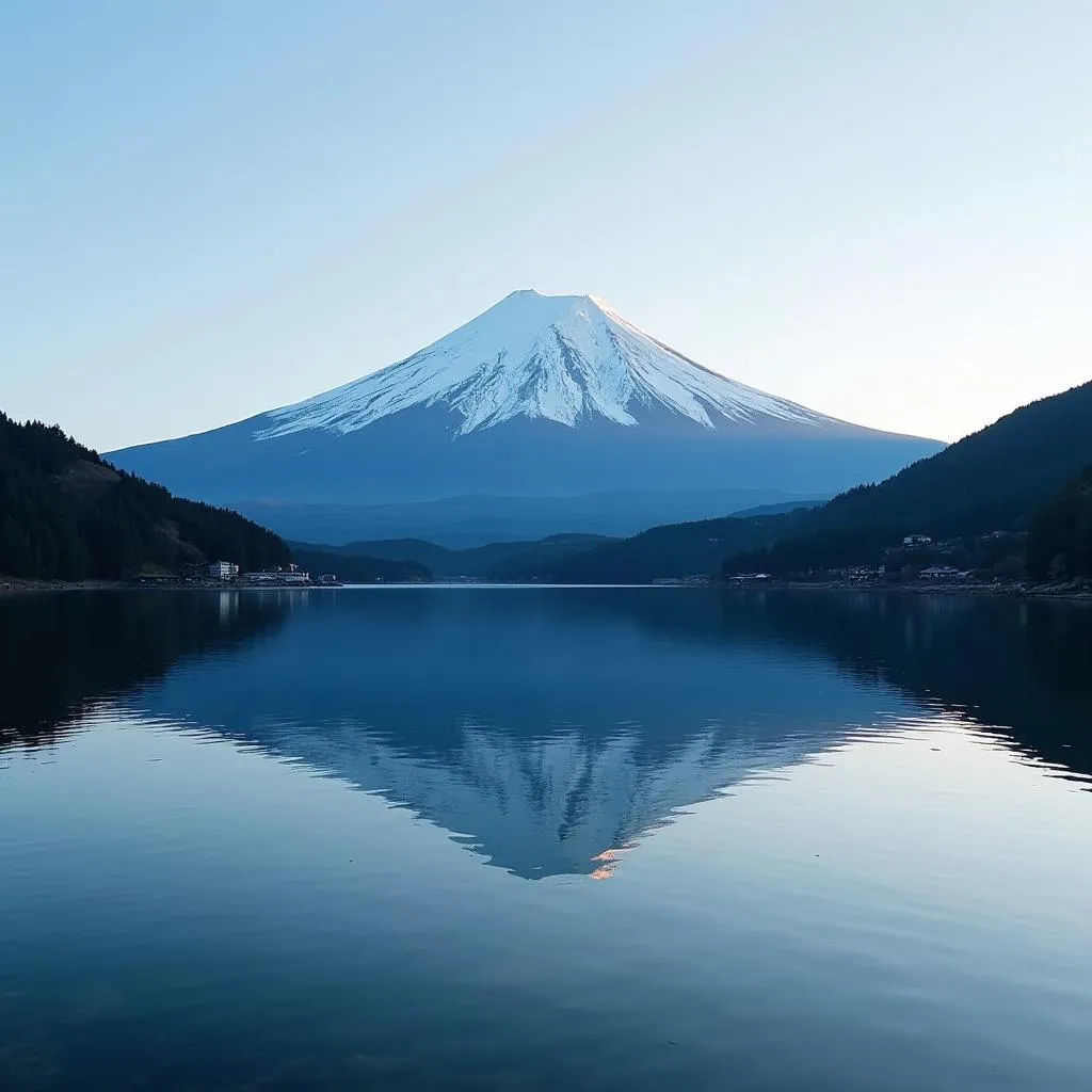 Mount Fuji Reflection Lake