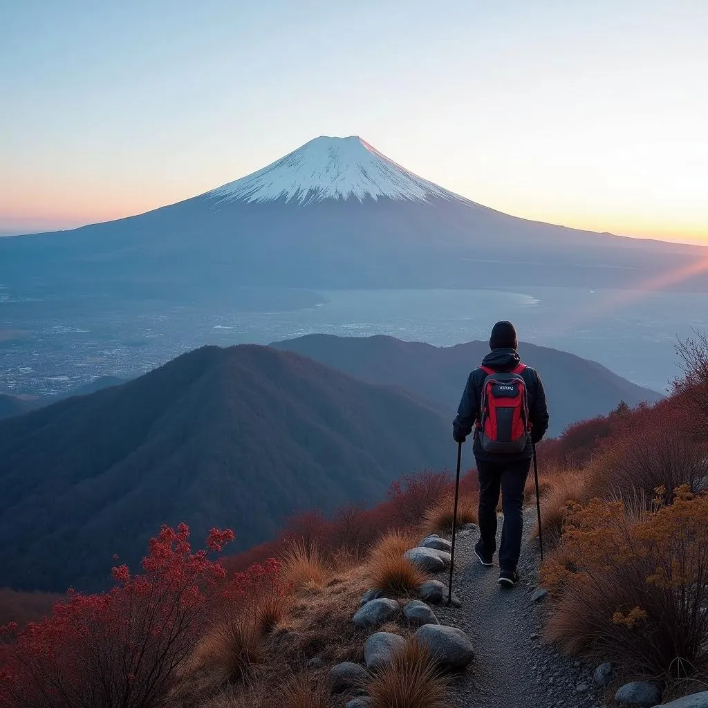 Hiking Mount Fuji: Breathtaking Views and Tranquility