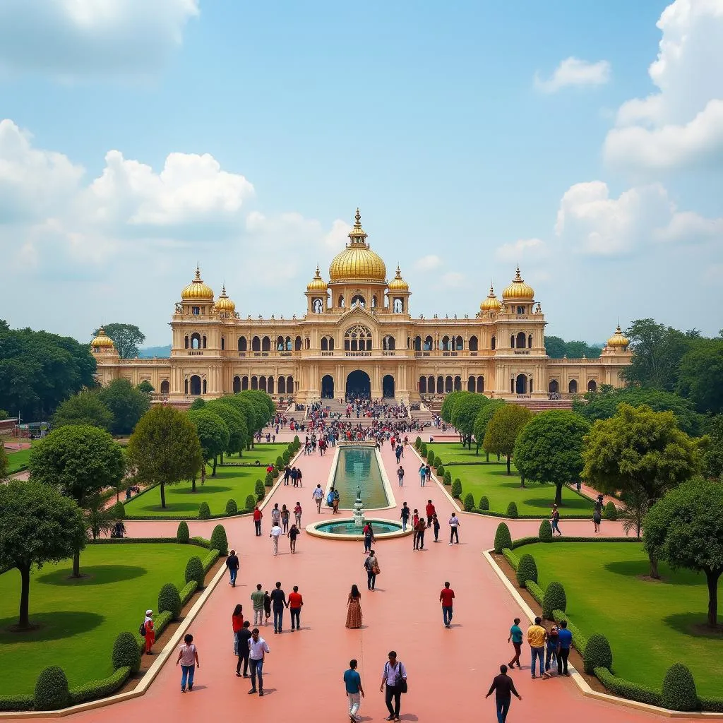 Mysore Palace exterior view