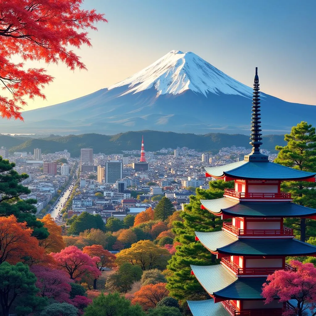 One Day Japan Tour from Kolkata