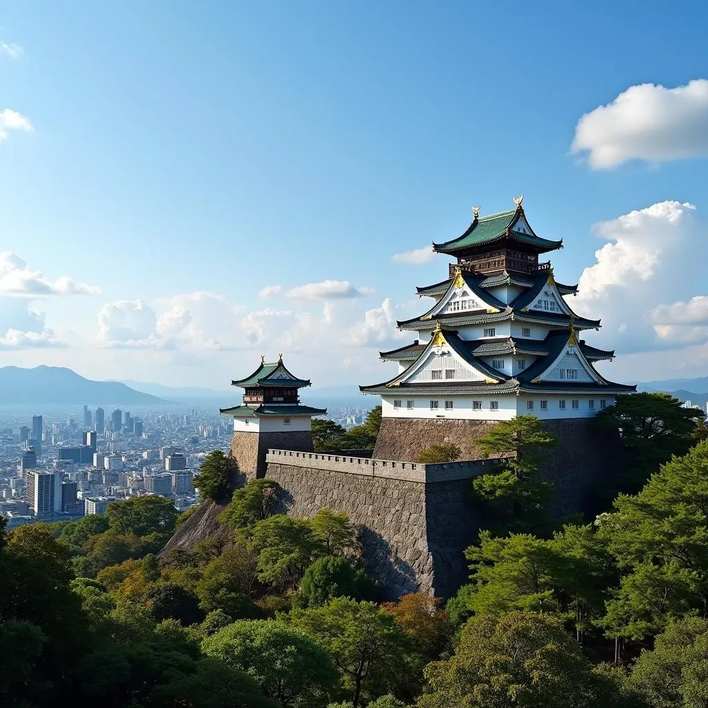 Osaka Castle: A Historical Landmark Offering Stunning Views