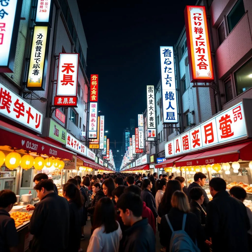 Dotonbori Street Food Osaka