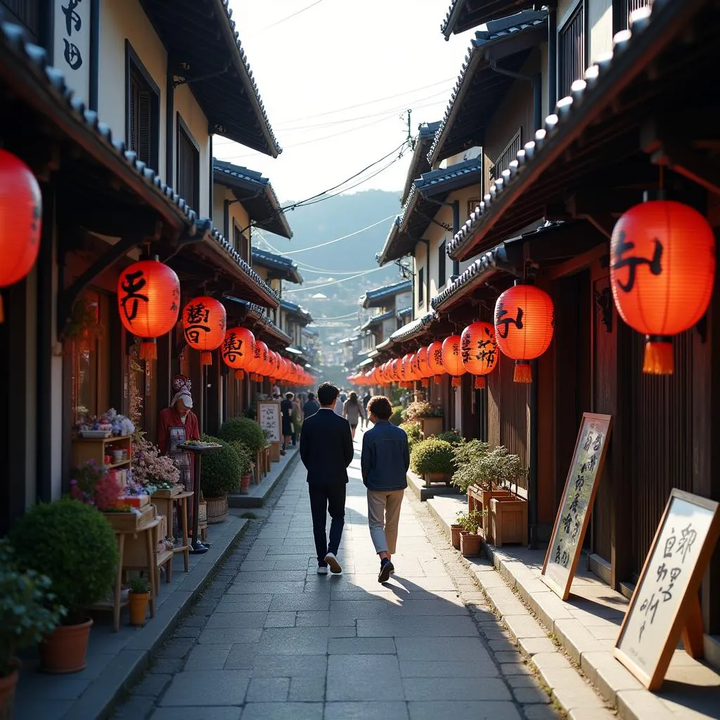 A stroll through Otsu's historic district