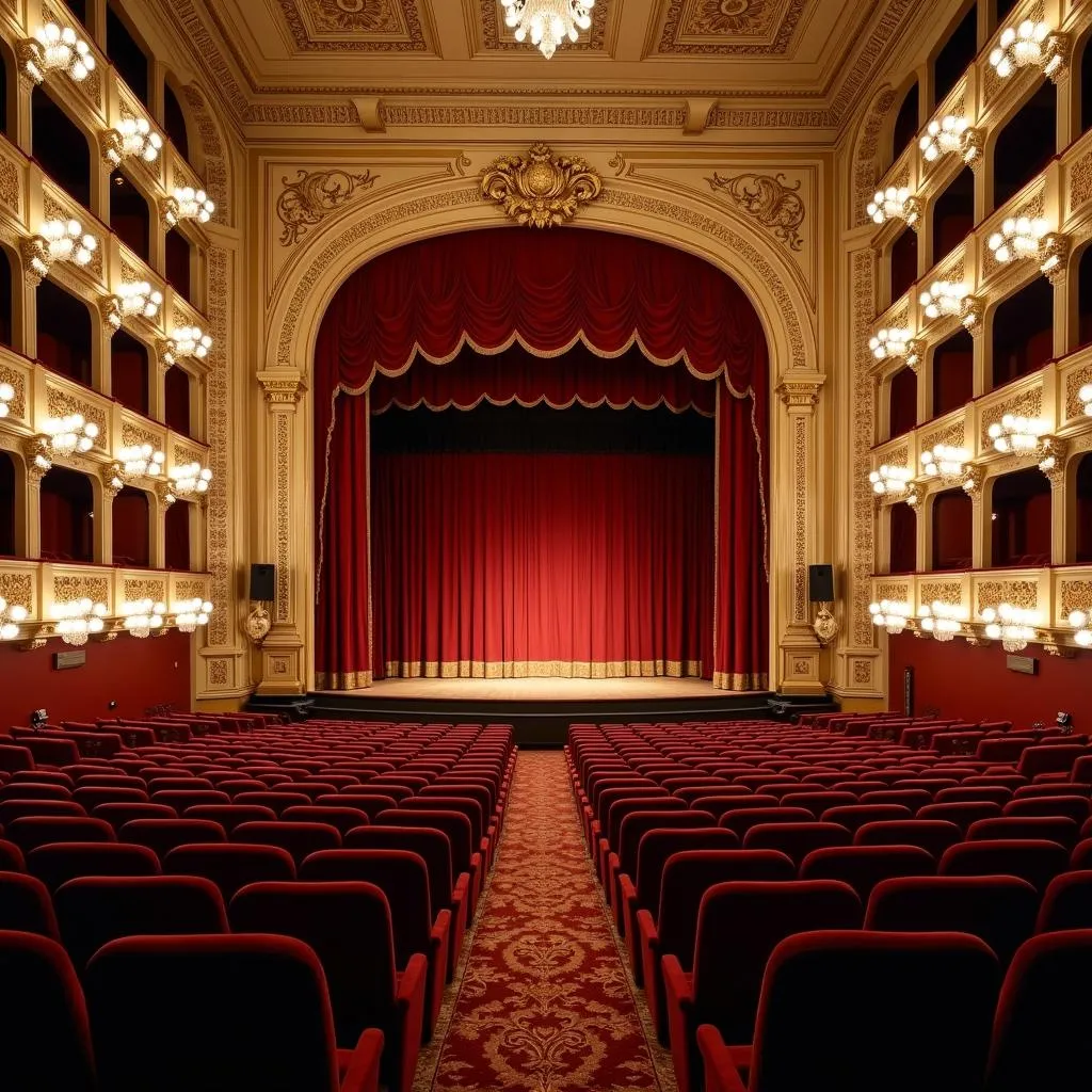 Palais Garnier auditorium stage