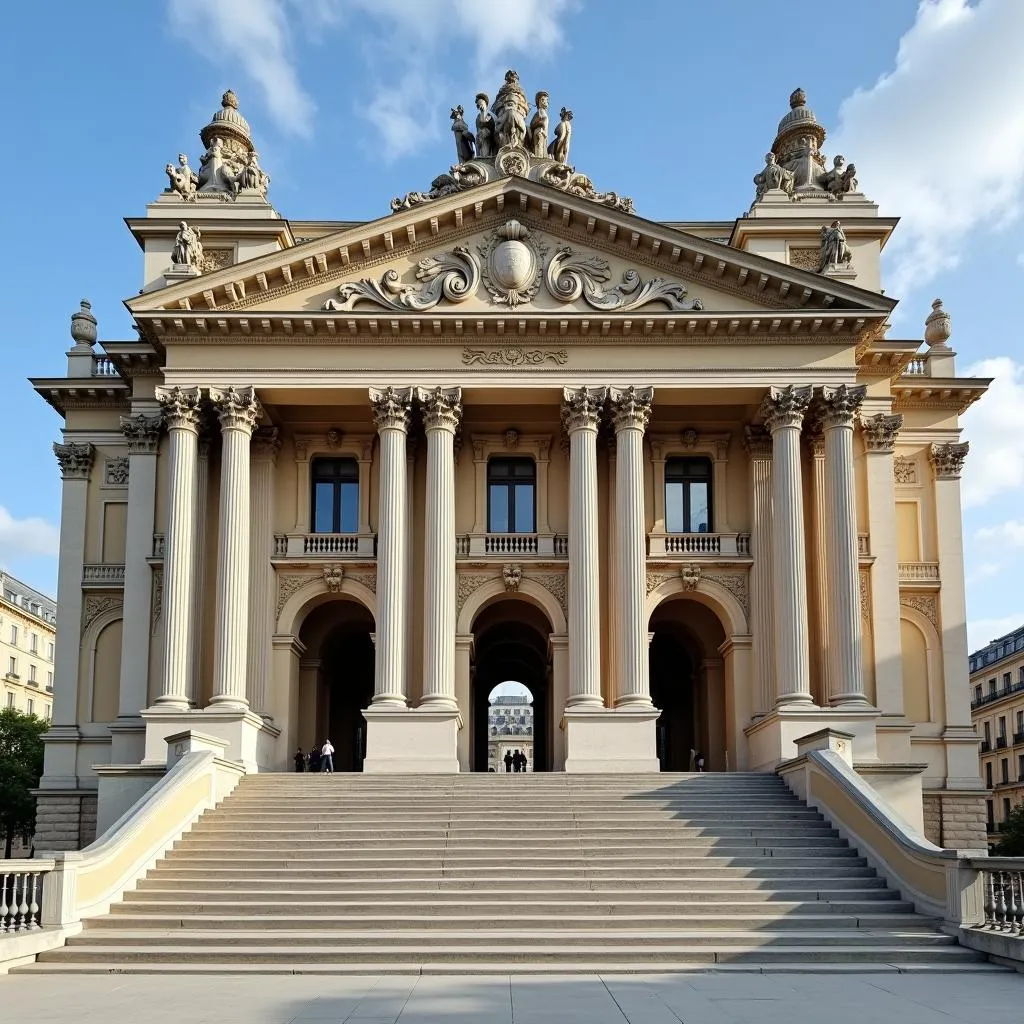 Palais Garnier exterior facade