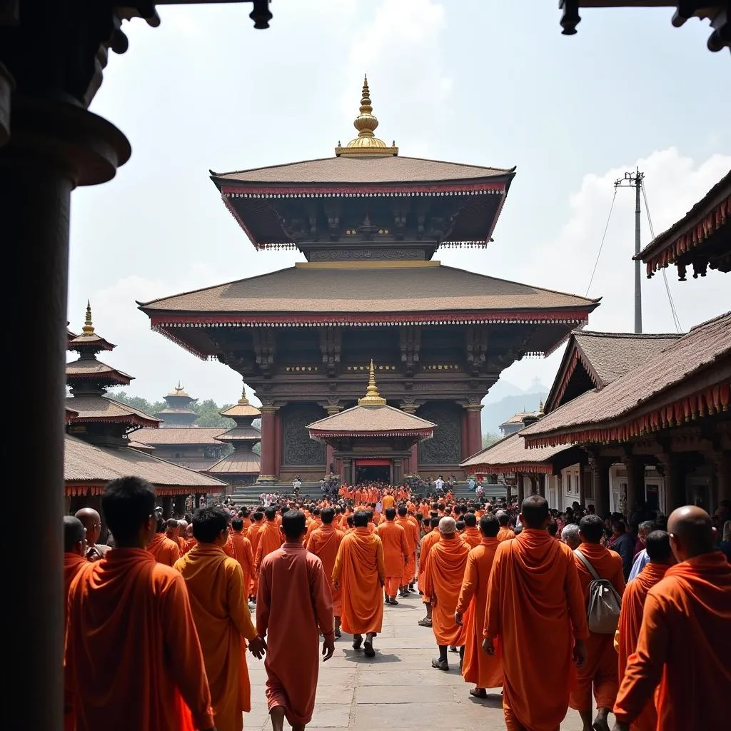 Pashupatinath Temple Exterior