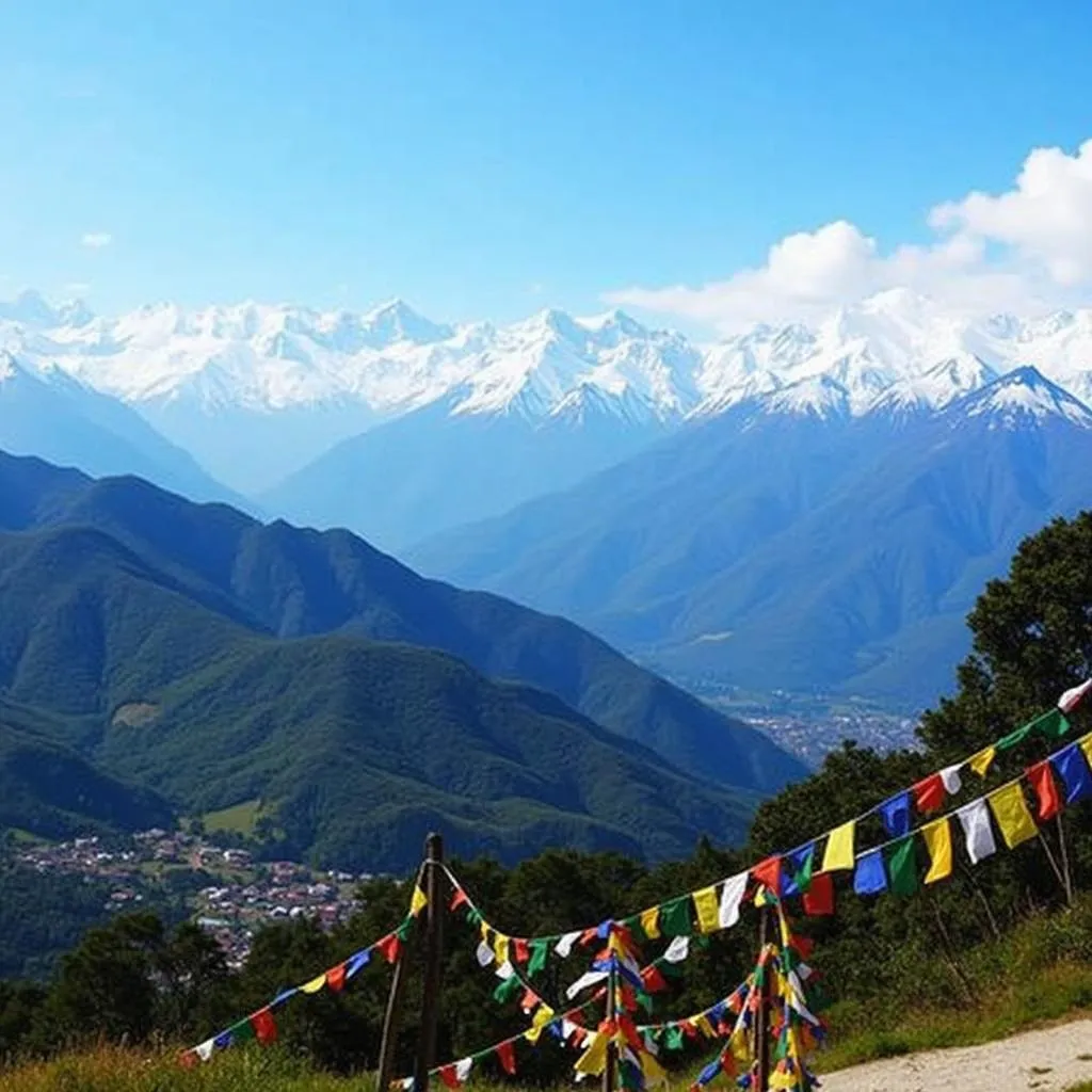 Scenic Viewpoint in Pelling