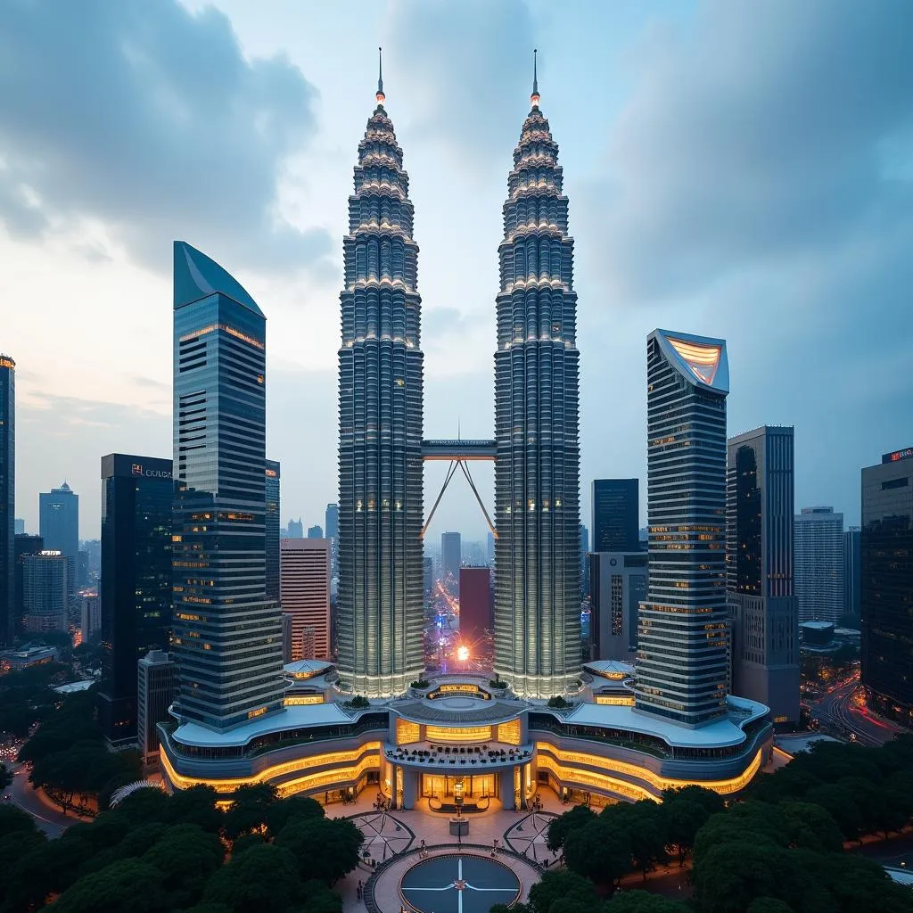 Petronas Twin Towers Kuala Lumpur Malaysia