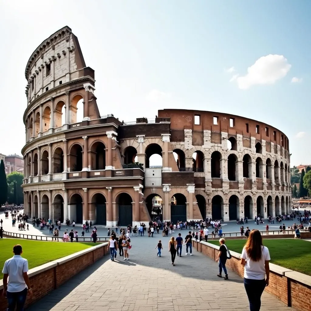 Colosseum in Rome, Italy