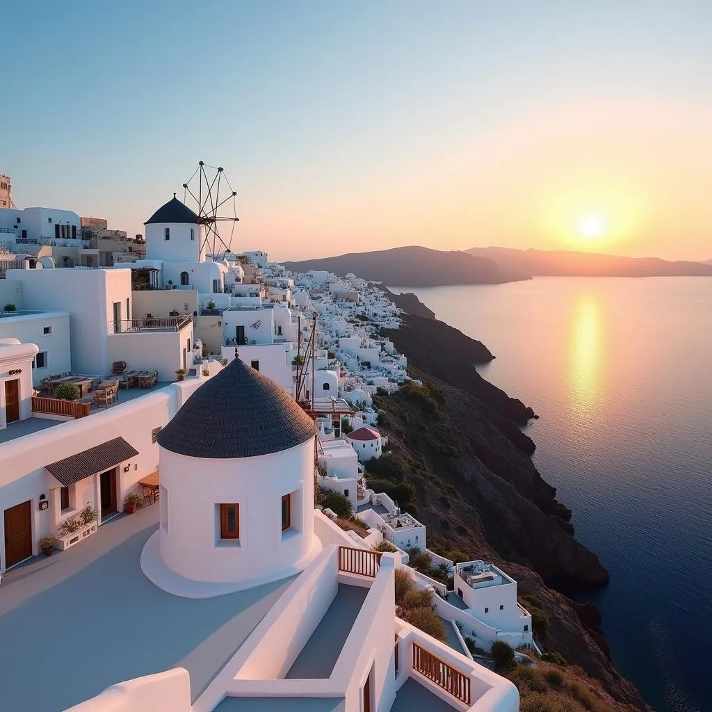 Santorini Island View