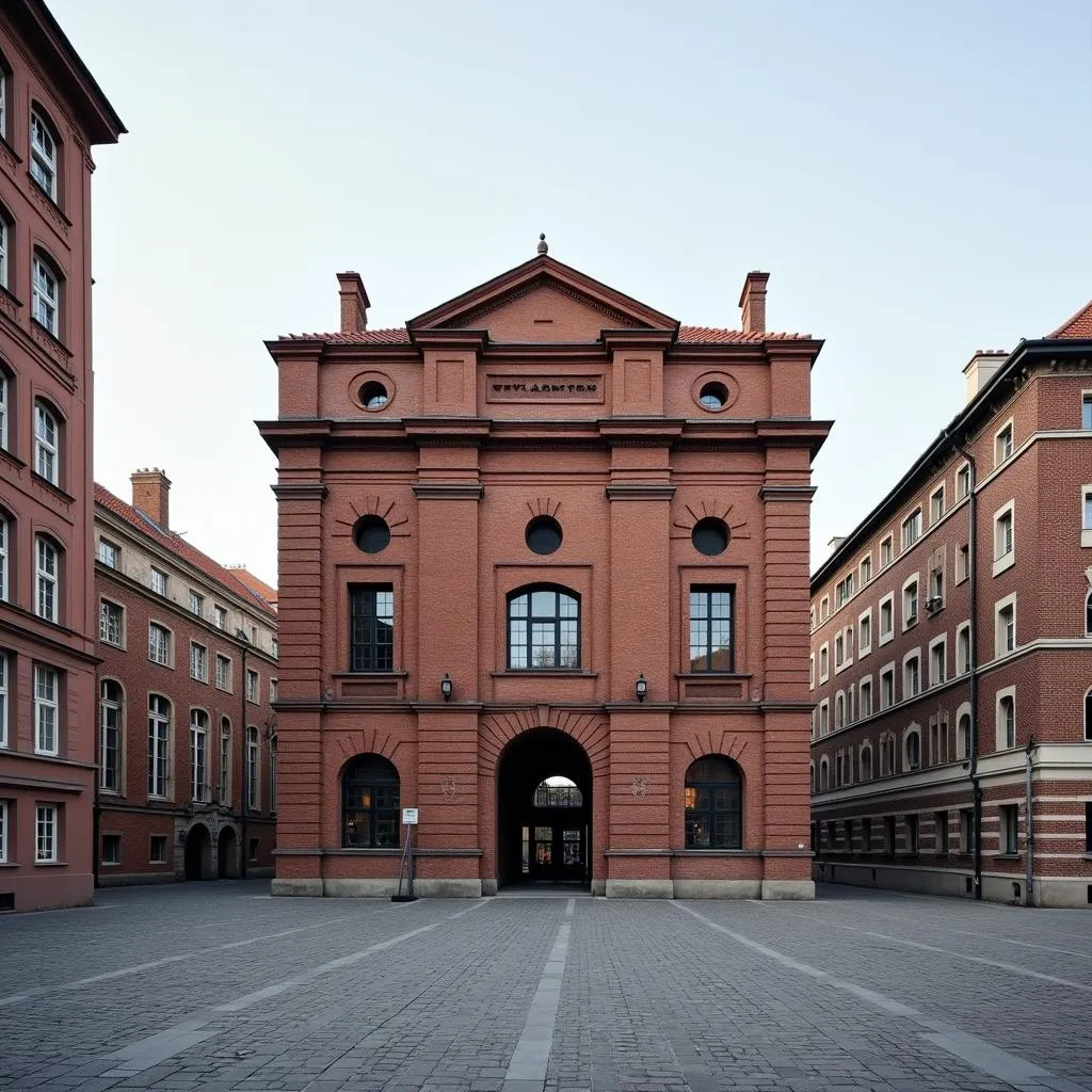 Schindler's Factory exterior in Krakow