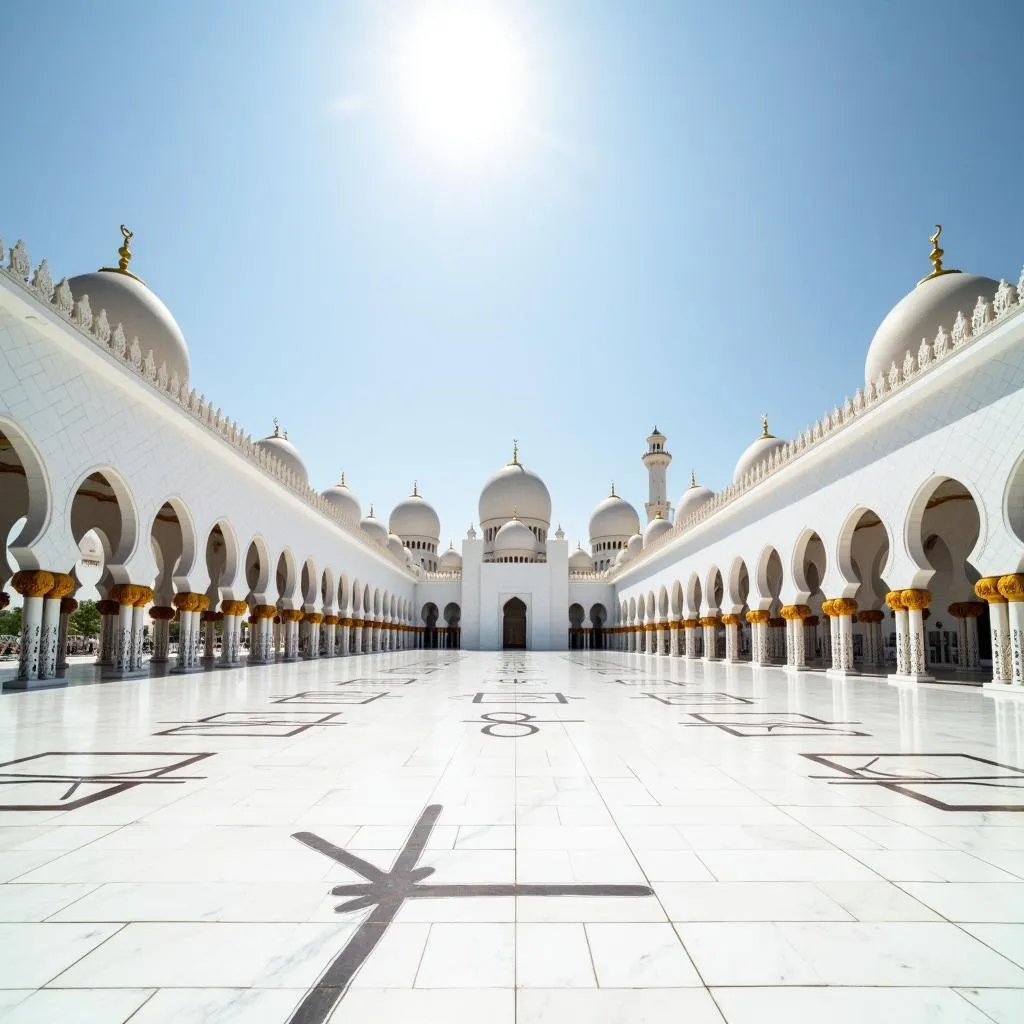 Sheikh Zayed Grand Mosque in 2016