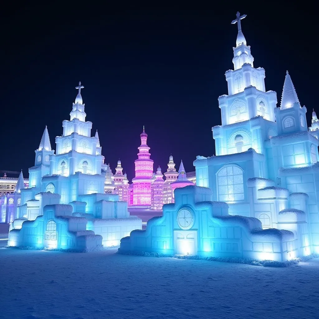 Snow Festival in Sapporo, Japan