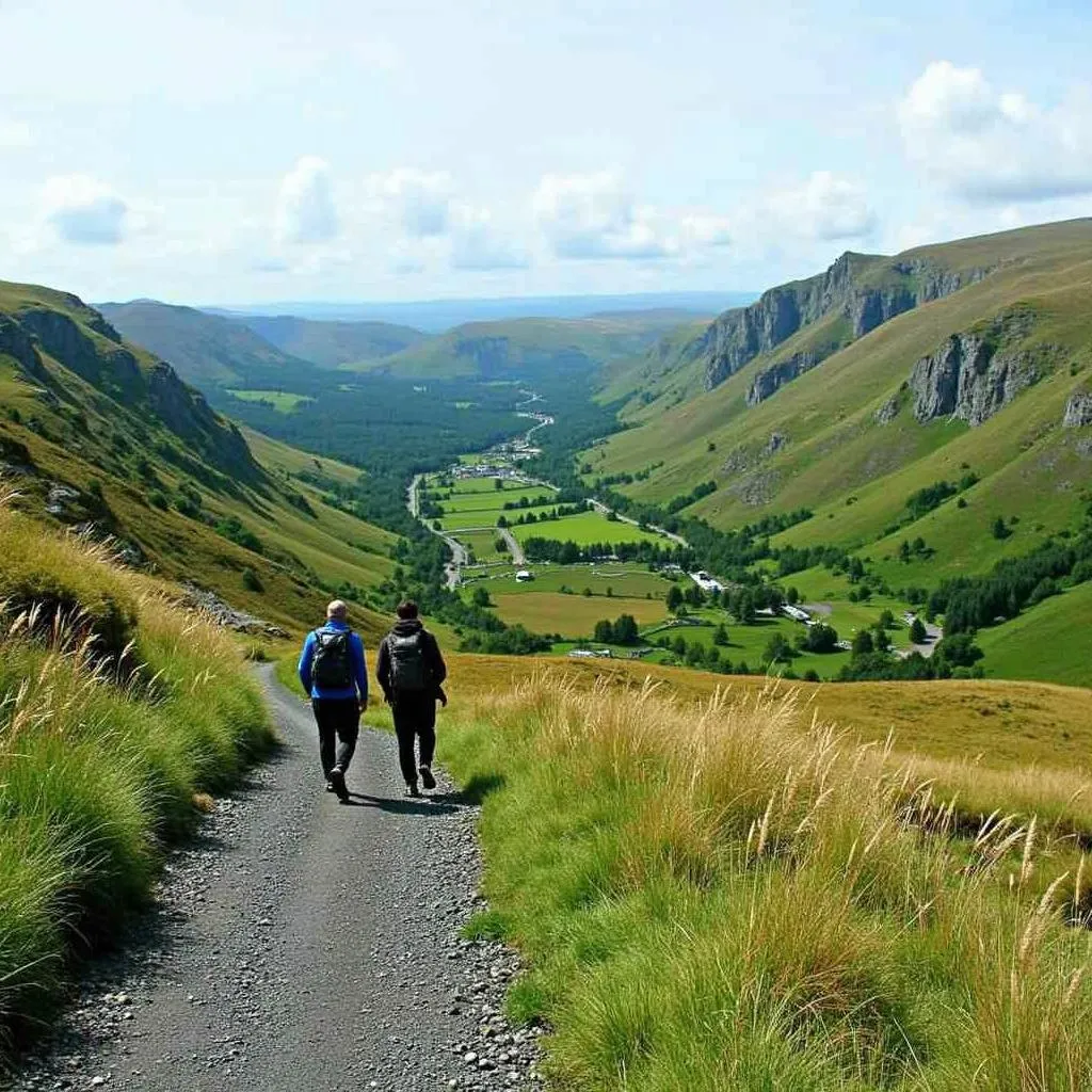 Snowdonia National Park, Wales: Stunning View of the Peak and Mountains