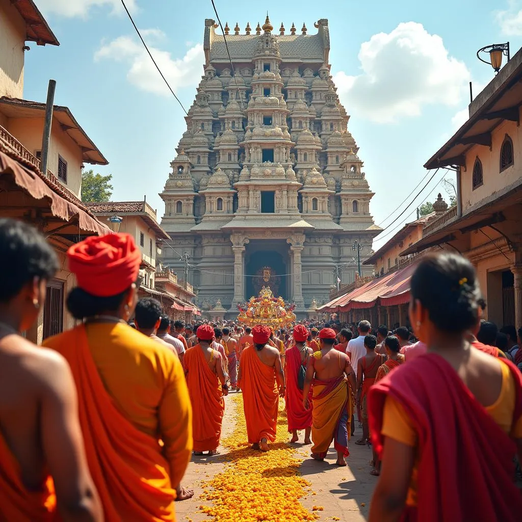 South Indian Temple Festival