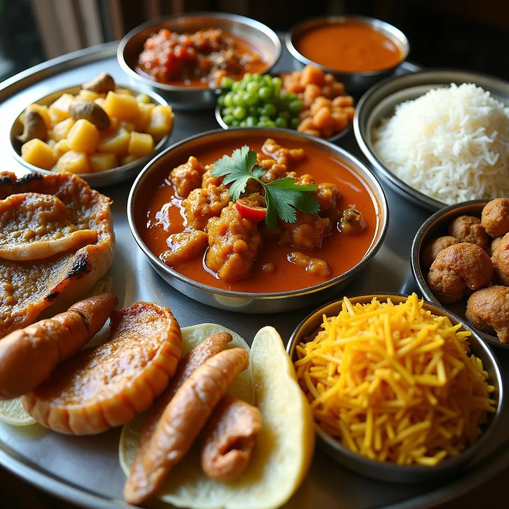 Sri Lankan Cuisine Spread