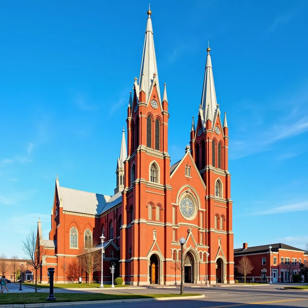 St. Mary's Basilica: A prominent landmark in Krakow's skyline