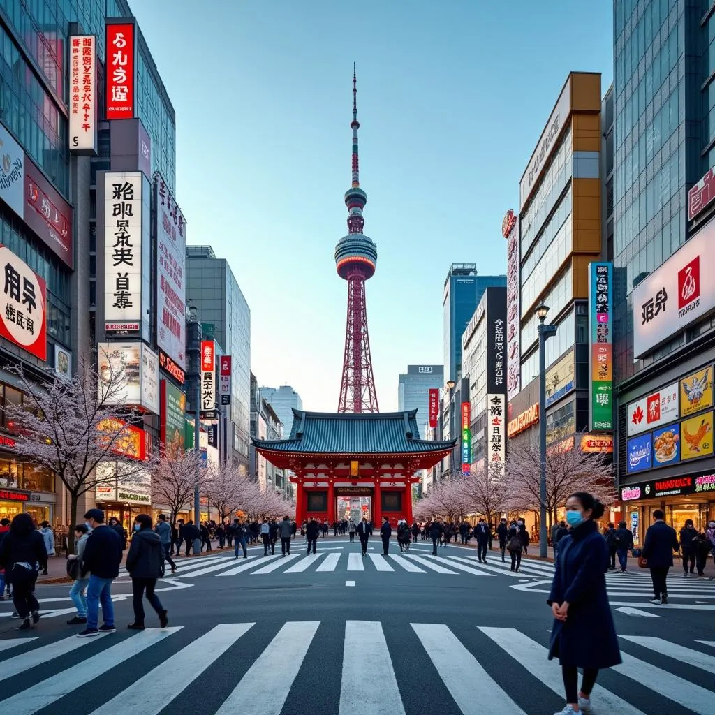 Tokyo City Tour: Iconic Landmarks, Bustling Streets, and Cultural Experiences