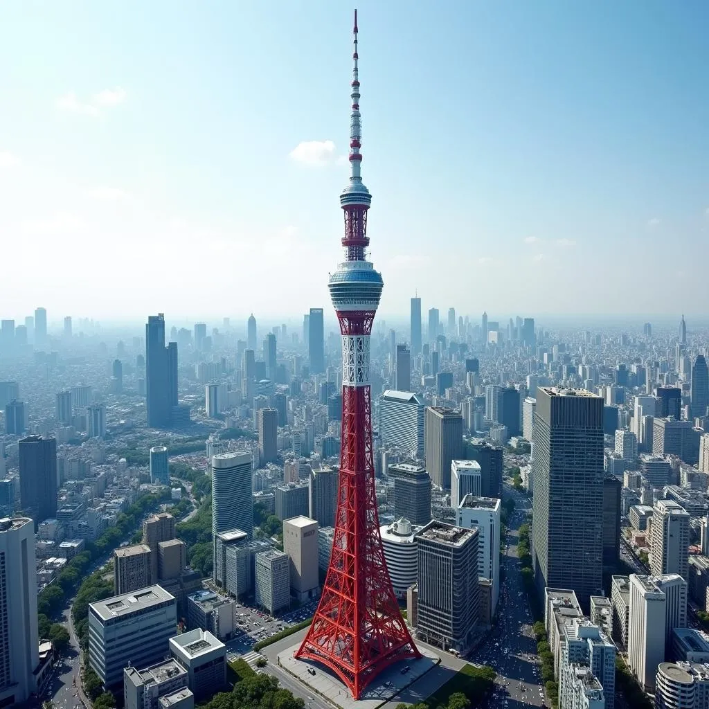 Tokyo Skytree Tower Offering Panoramic Views of the City